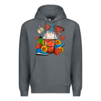 Rock Basketball Frappe Coffee Premium Hoodie - FaDigitalArtStudio