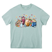 Arona easter coffee cups Heavy Core Tee - MaliasSmallBusiness