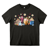 Easter Coffee Cups Heavy Core Tee | Teevron