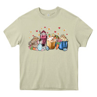 Mossy easter coffee cups Heavy Core Tee - MaliasSmallBusiness