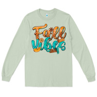 Matcha Fall Vibes with Food Long Sleeve Tee - texasbilliewilder