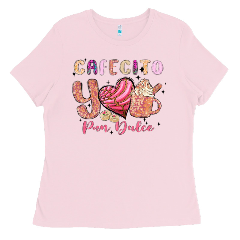 Cafecito Y Pan Dulce Ladies Tee by MaliasSmallBusiness | Teevron