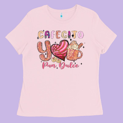Cafecito Y Pan Dulce Ladies Tee Designed By Maliassmallbusiness