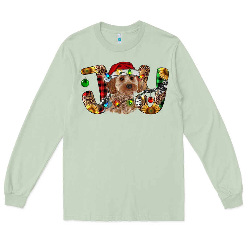 Cockapoo Christmas Joy Long Sleeve Tee by RanaPortraitStore | Teevron