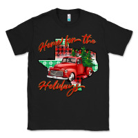 Black home for the holidays texas Classic Tee - BarkalooDesign