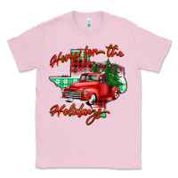 Bubblegum Pink home for the holidays texas Classic Tee - BarkalooDesign