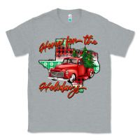 Heather Grey home for the holidays texas Classic Tee - BarkalooDesign