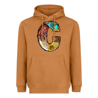 Meerkat farm life alphabet lowercase letters c Heavyweight Hoodie - BundleAndBundleShop