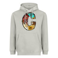 Moon Dust farm life alphabet lowercase letters c Heavyweight Hoodie - BundleAndBundleShop