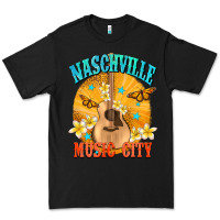 Black naschville music city Premium Tee - NancyCooperArtShop