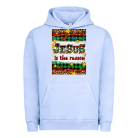 Pigment Grape Ice Christmas Jesus Is The Reason Urban Hoodie - Artiststas