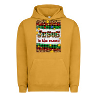 Pigment Peanut Butter Christmas Jesus Is The Reason Urban Hoodie - Artiststas
