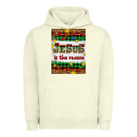 Pigment Pistachio Christmas Jesus Is The Reason Urban Hoodie - Artiststas