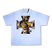 Grape Ice Leopard Bucking Bronco Urban Heavy Tee - Bettercallsaul