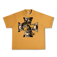 Peanut Butter Leopard Bucking Bronco Urban Heavy Tee - Bettercallsaul