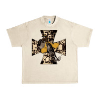 Sandshell Leopard Bucking Bronco Urban Heavy Tee - Bettercallsaul