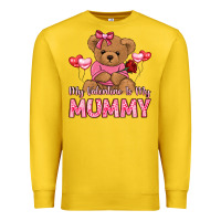 Lemon my valentine is my mummy Premium Sweatshirt - LillyAllenDesigns