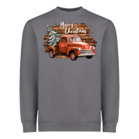 Storm merry christmas truck Heavyweight Sweatshirt - CowGirlArtShop