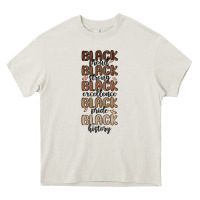 Black History Melanin Malia Heavy Core Tee | Teevron