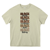 Mossy black history melanin malia Heavy Core Tee - MaliasSmallBusiness