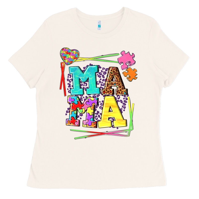 Autism Mama Ladies Tee by NancyCooperArtShop | Teevron