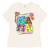 Bone Autism Mama Ladies Tee - NancyCooperArtShop