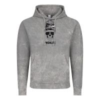 Cloud Rock Black Glitter Cowhide Patterned Mom Skull Vintage Hoodie - Bettercallsaul