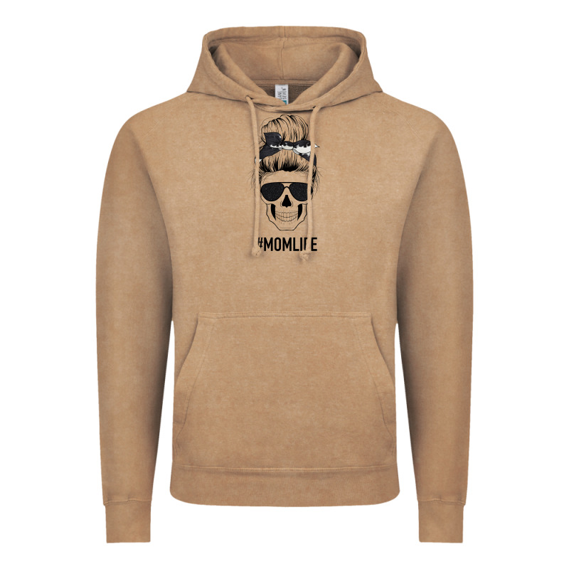 Black Glitter Cowhide Patterned Mom Skull Vintage Hoodie by Bettercallsaul | Teevron