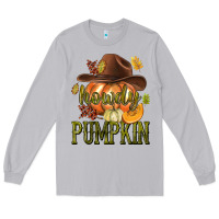 Moon Dust Howdy Pumpkin Long Sleeve Tee - texasbilliewilder