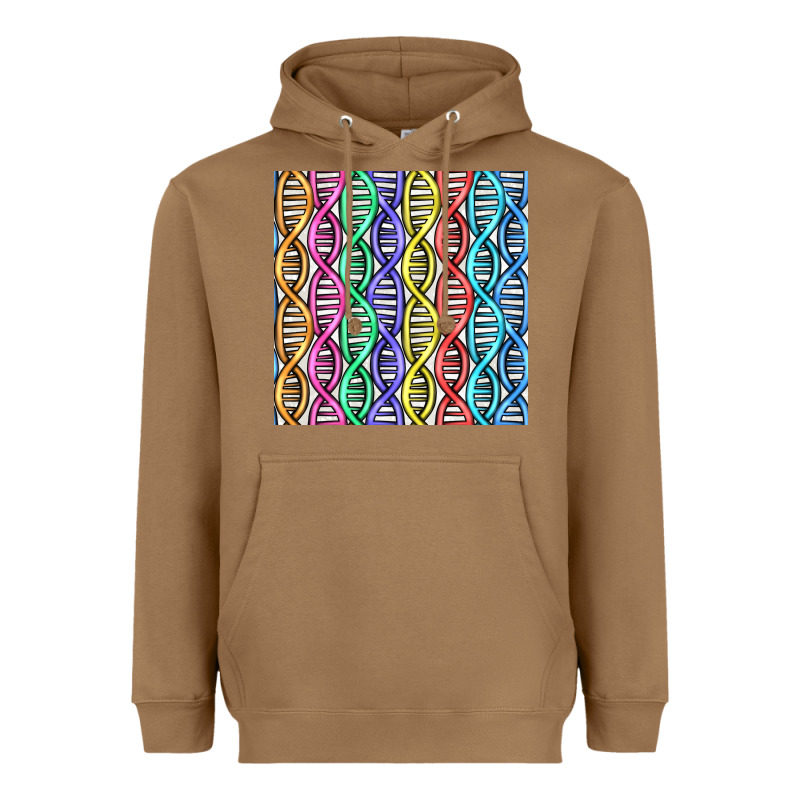 Dna Seamless Pattern Heavyweight Hoodie by BundleAndBundleShop | Teevron