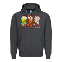 Smoke It's Game Day Y'all Softball,Baseball,Basketball C Zipper Hoodie - FaDigitalArtStudio