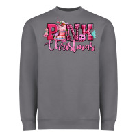 Storm pink christmas Heavyweight Sweatshirt - CowGirlArtShop