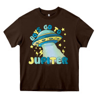 Chocolate Brown boys go to jupiter Heavy Core Tee - MaliasSmallBusiness