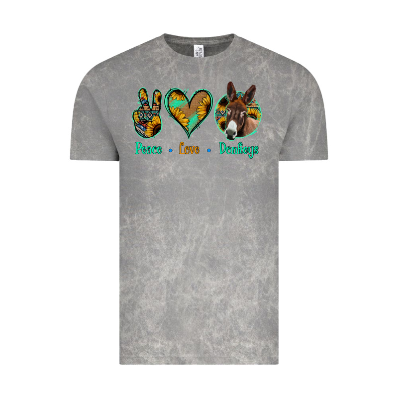 Peace Love Donkeys Vintage Tee by Bettercallsaul | Teevron