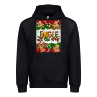 Black Christmas Jingle All The Way Urban Hoodie - Artiststas