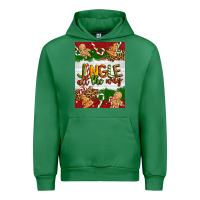 Emerald Christmas Jingle All The Way Urban Hoodie - Artiststas