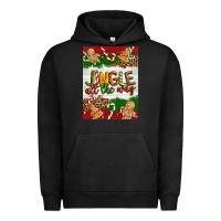 Pigment Black Christmas Jingle All The Way Urban Hoodie - Artiststas