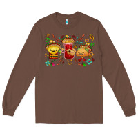 Chestnut Mexican taco nacho and souce Long Sleeve Tee - NancyCooperArtShop
