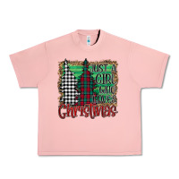 Just A Girl Who Loves Christmas Urban Heavy Tee | Teevron