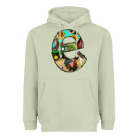 Matcha farm life alphabet lowercase letters e Heavyweight Hoodie - BundleAndBundleShop
