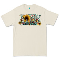 Bone love like jesus sunflowers Premium Tee - NancyCooperArtShop