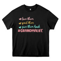Black grandma life Heavy Core Tee - MaliasSmallBusiness