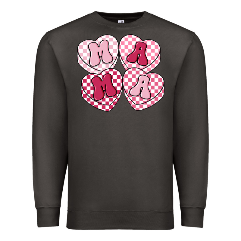 Mama Candy Hearts Premium Sweatshirt by LillyAllenDesigns | Teevron