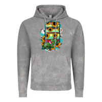 Cloud Rock Indiana Map Sunflower Cactus Serape Vintage Hoodie - RanaPortraitStore
