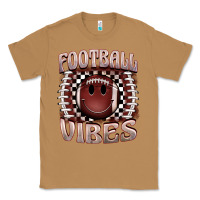 Toasted Coconut football vibes smiley face Classic Tee - BarkalooDesign