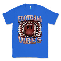 True Royal football vibes smiley face Classic Tee - BarkalooDesign