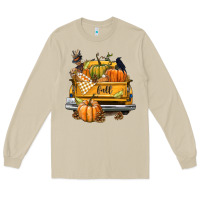 Mushroom Fall Truck Long Sleeve Tee - texasbilliewilder