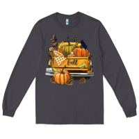 Smoke Fall Truck Long Sleeve Tee - texasbilliewilder