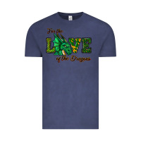 Vintage Denim For The Love Of The Dragons Vintage Tee - RanaPortraitStore