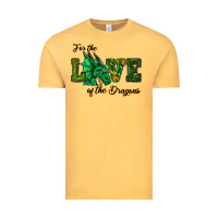 Vintage Mustard For The Love Of The Dragons Vintage Tee - RanaPortraitStore